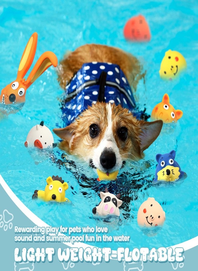 Vertintong 30 Pcs Latex Squeaky Dog Toys Soft Rubber Dog Chew Toy Animal Standing Stick Puppy Fetch Interactive Play Assorted Accessories for Small Medium Large Pets - Image 5